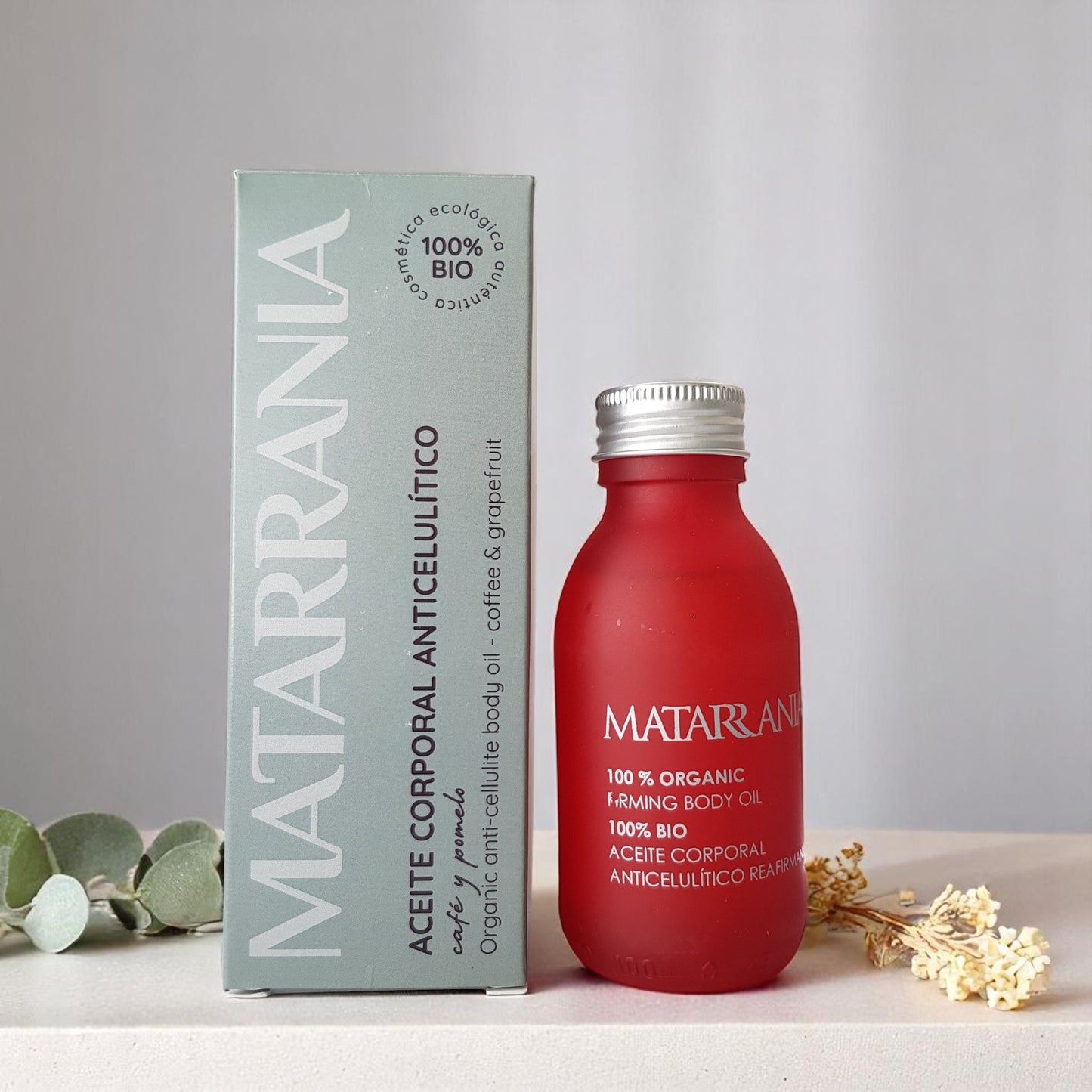aceite corporal anticelulítico 100% BIO - MATARRANIA