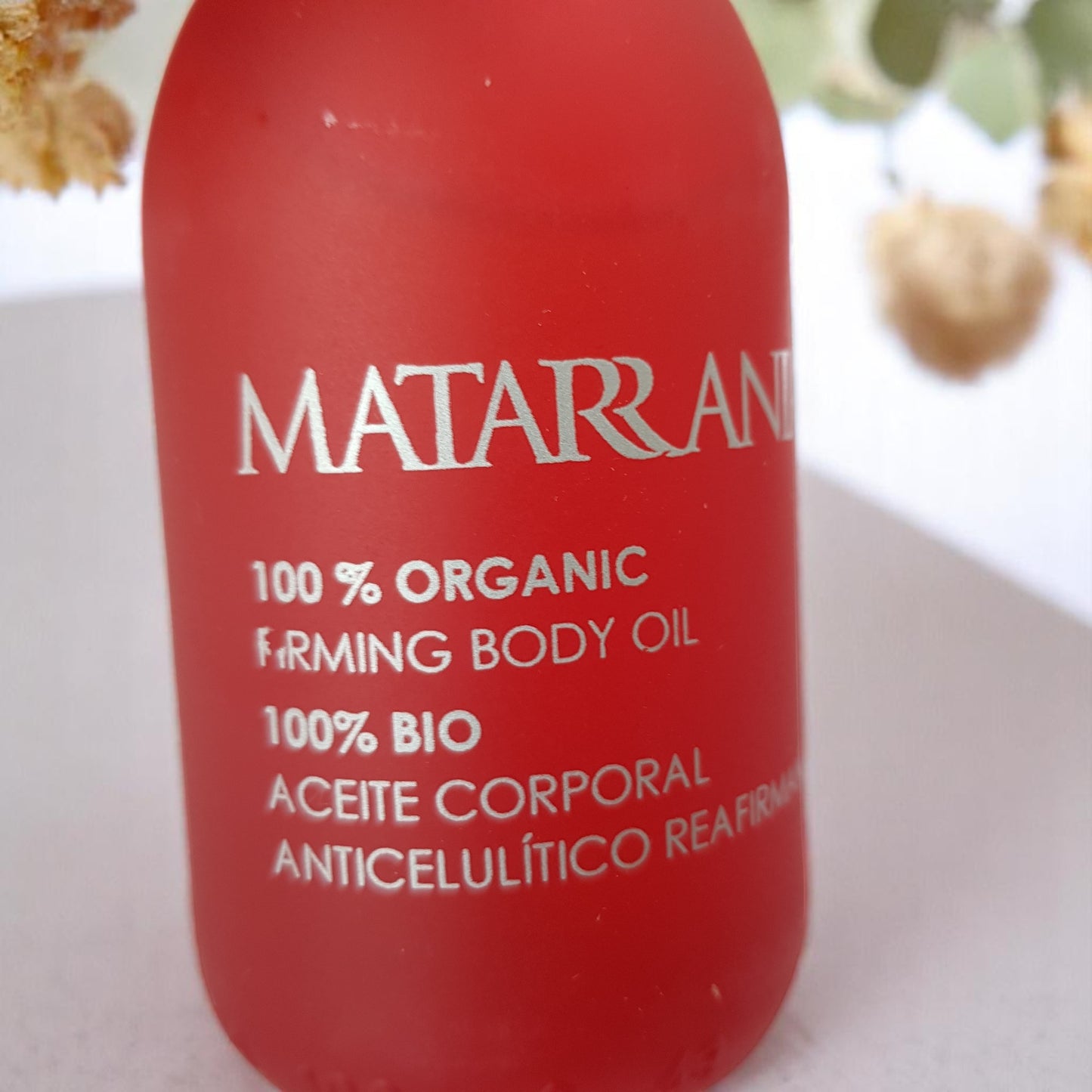 aceite corporal anticelulítico 100% BIO - MATARRANIA