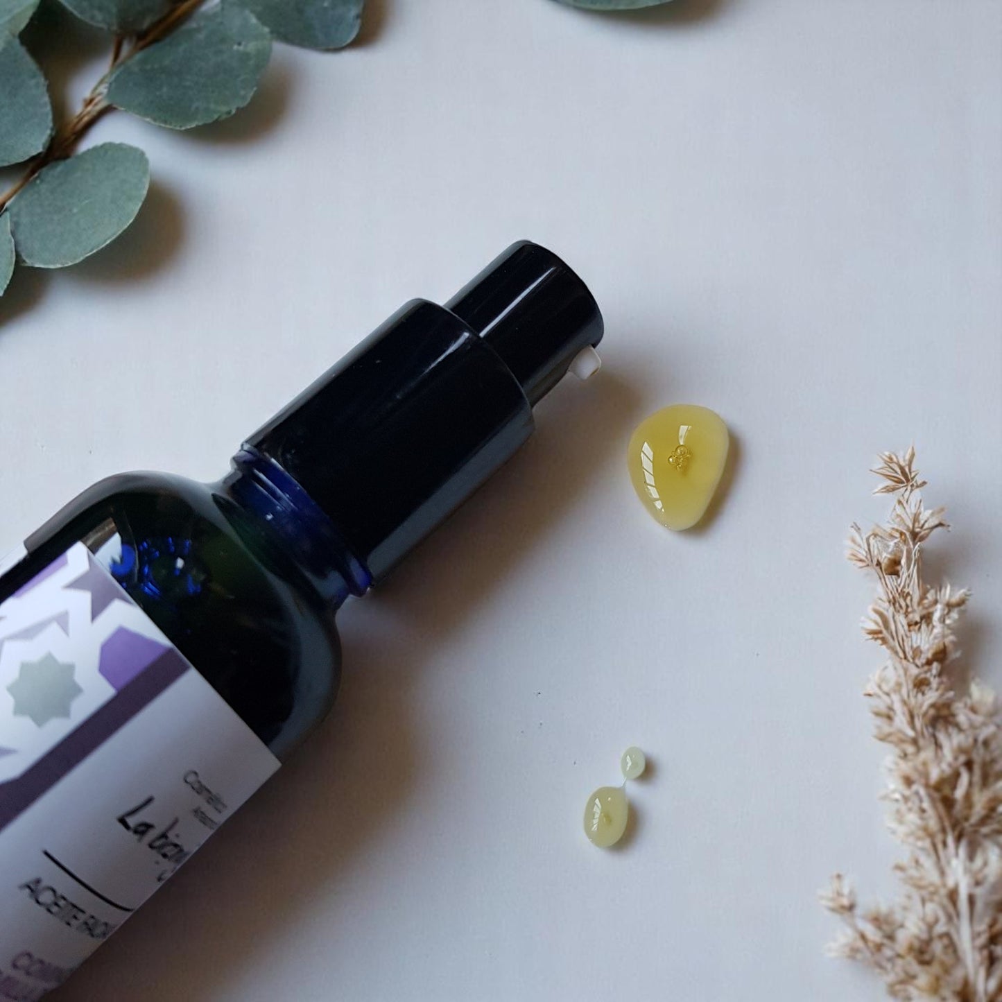 Aceite facial equilibrante - contorno de ojos 30ml - La Biznaguera