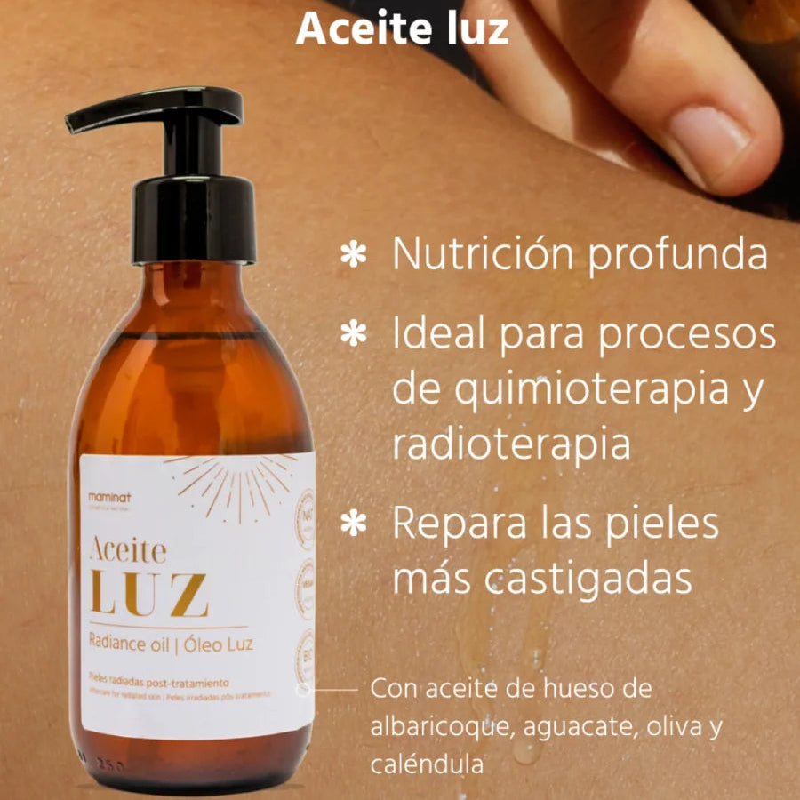 Aceite Luz - Ideal para pieles secas y pacientes oncológicos