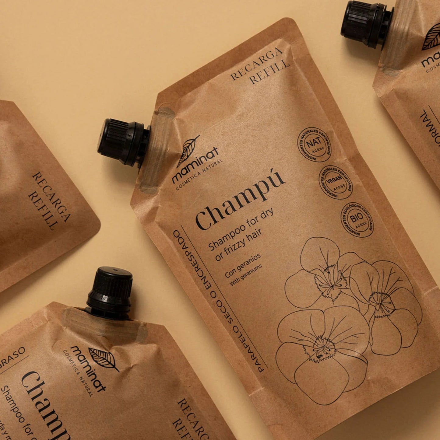 Champú para pelo graso 250ml - Maminat