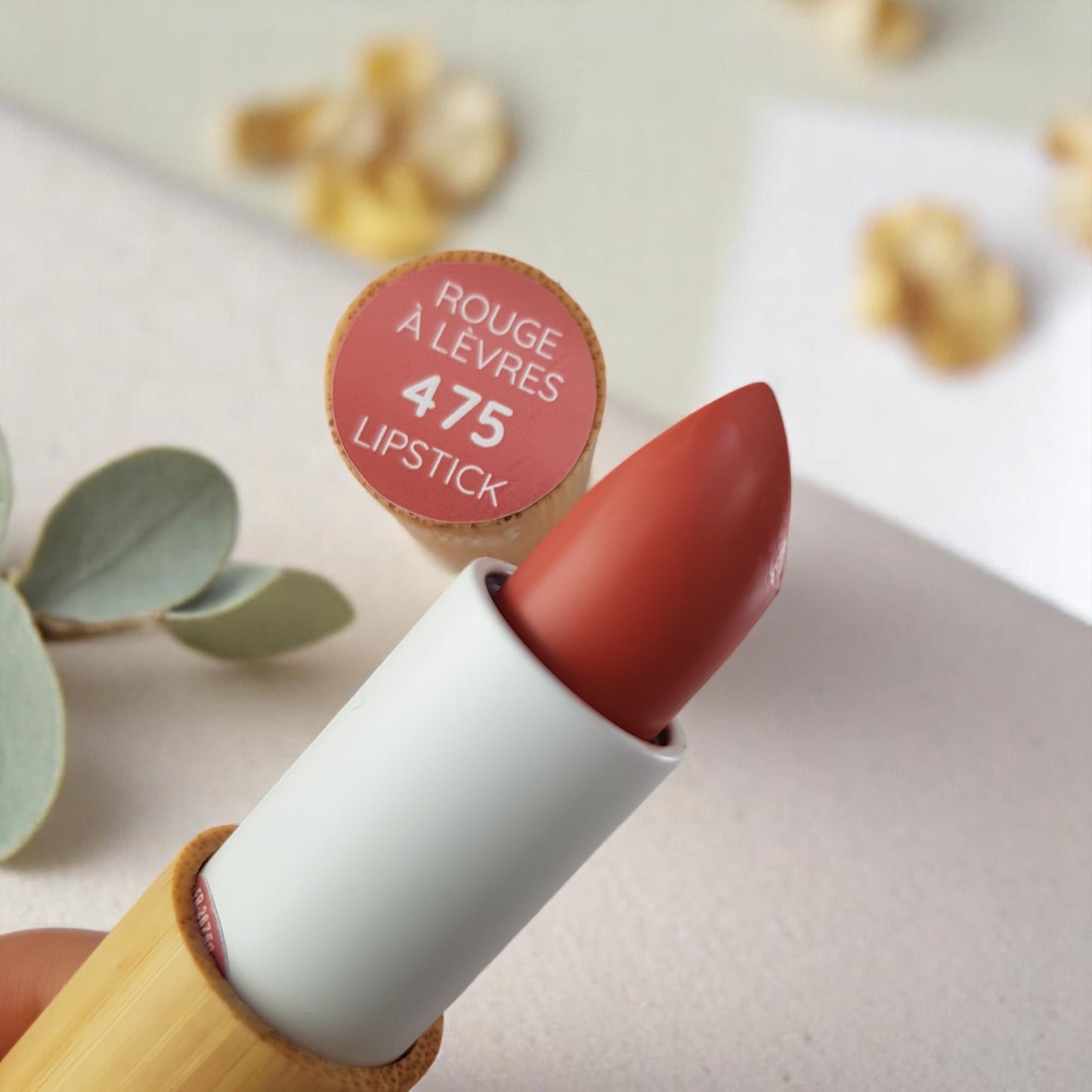 Barra de labios classic 475 - Rose Capucine - ZAO MAKE UP