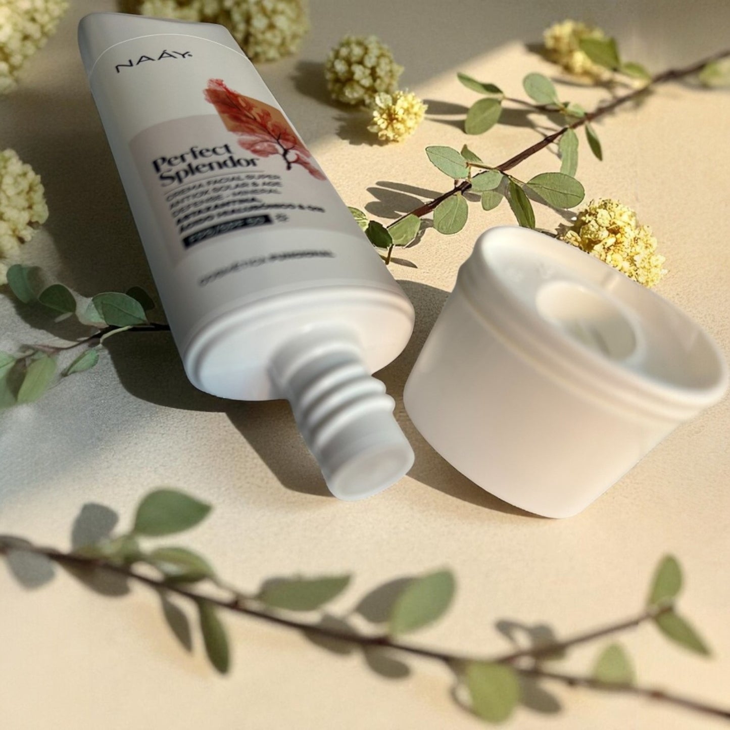 Crema facial super antioxidante FPS 50 Perfect Splendor 50 ML - Naáy