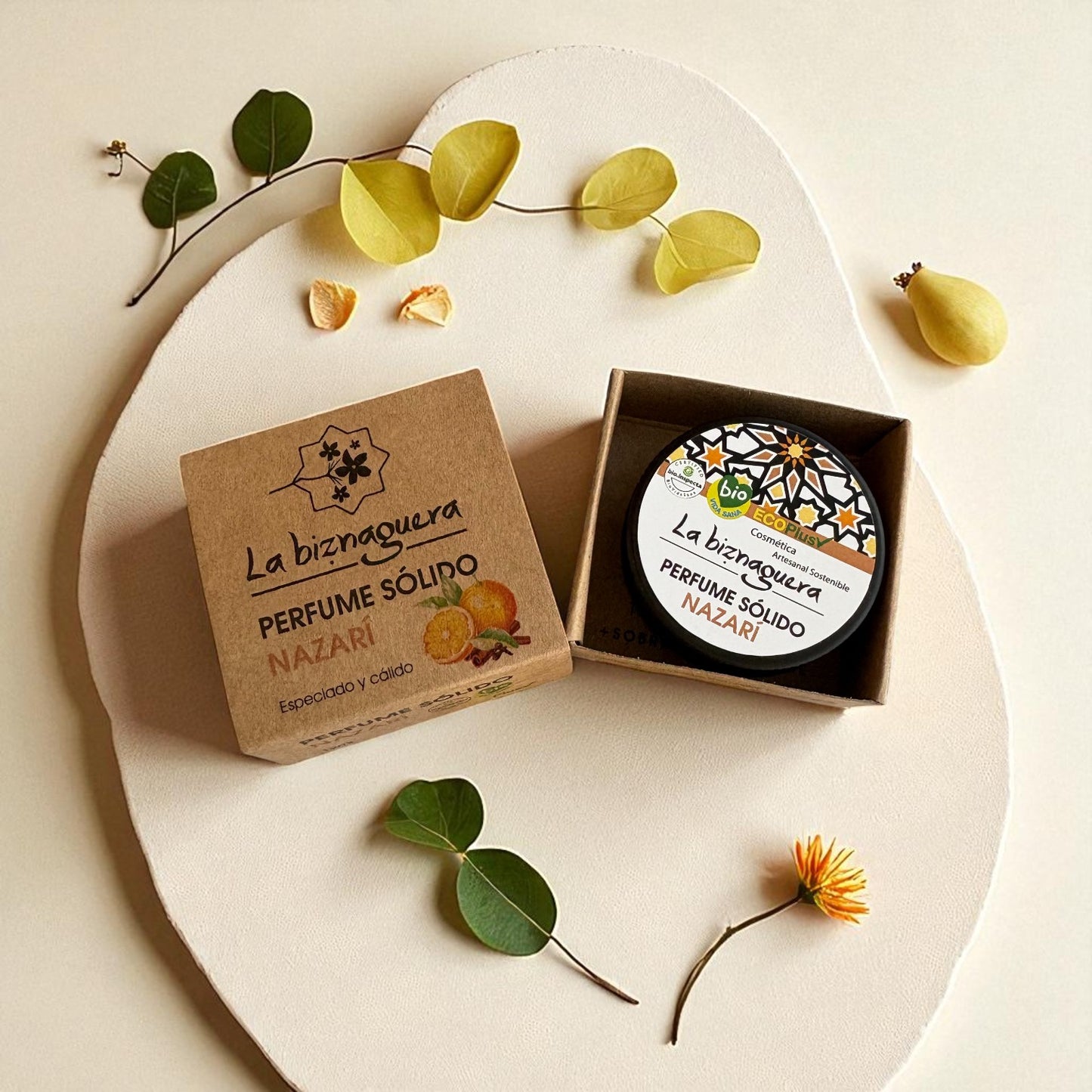 Perfume Solido Bereber 12ml - La Biznaguera