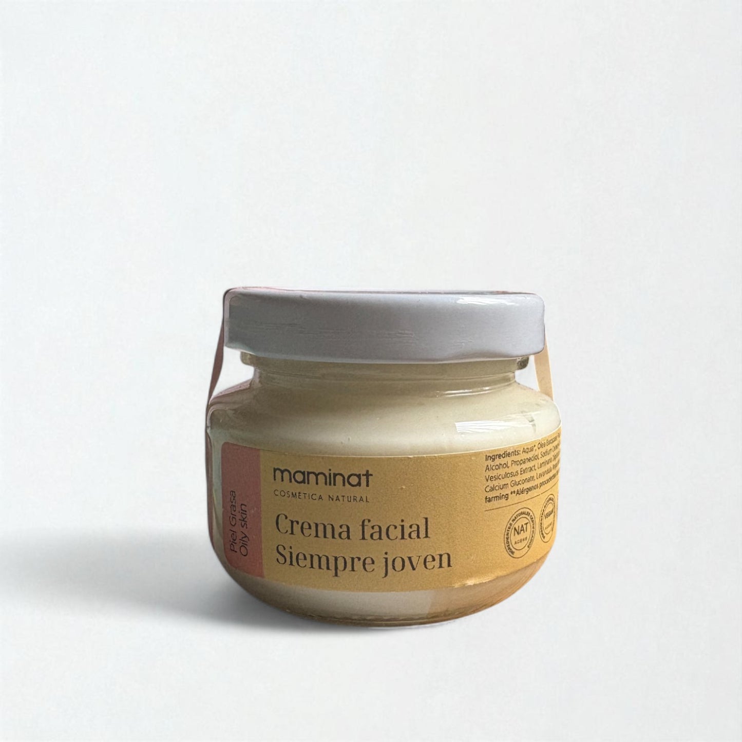 Crema Facial Antiarrugas - Piel Grasa 60ml