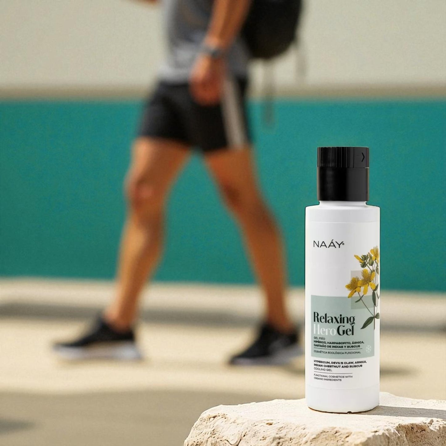 Gel frío para piernas cansadas Relaxing Hero - 250ml - Naáy