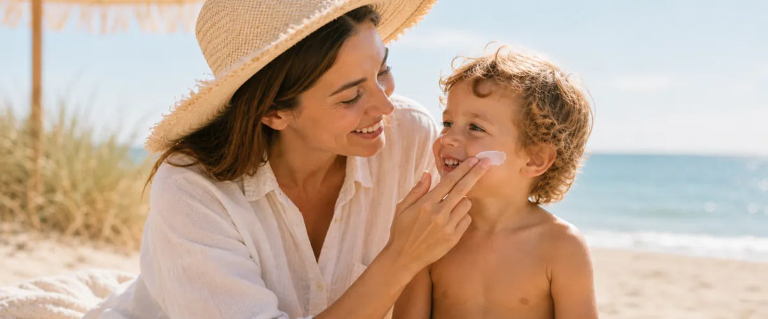 Las mejores cremas solares naturales para bebés y niños