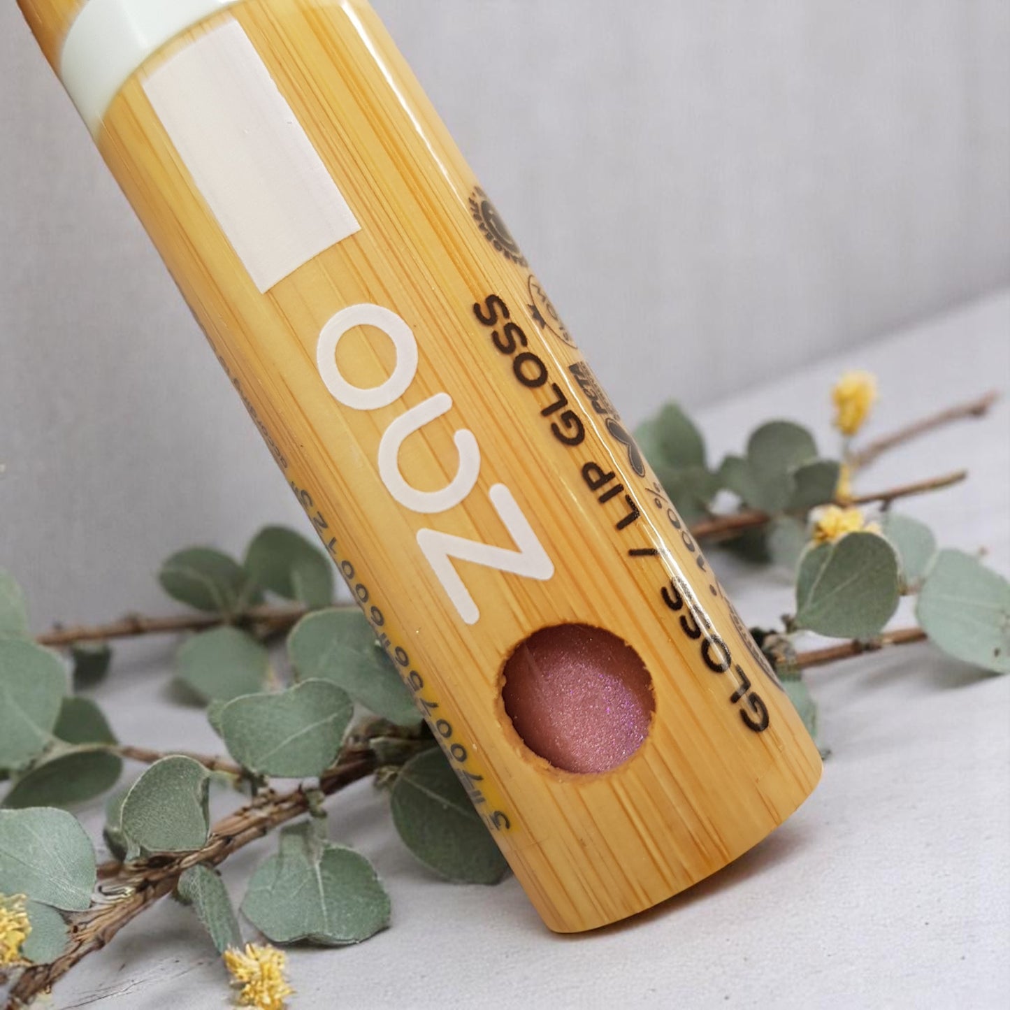 Gloss ecológico 012 – nude - Zao Make Up