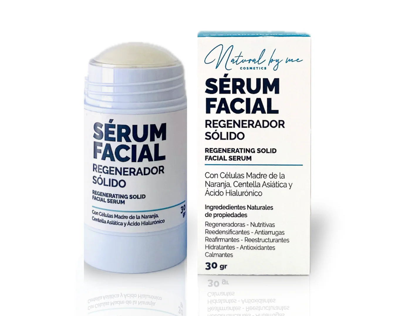 Sérum Facial Regenerador Natural Sólido