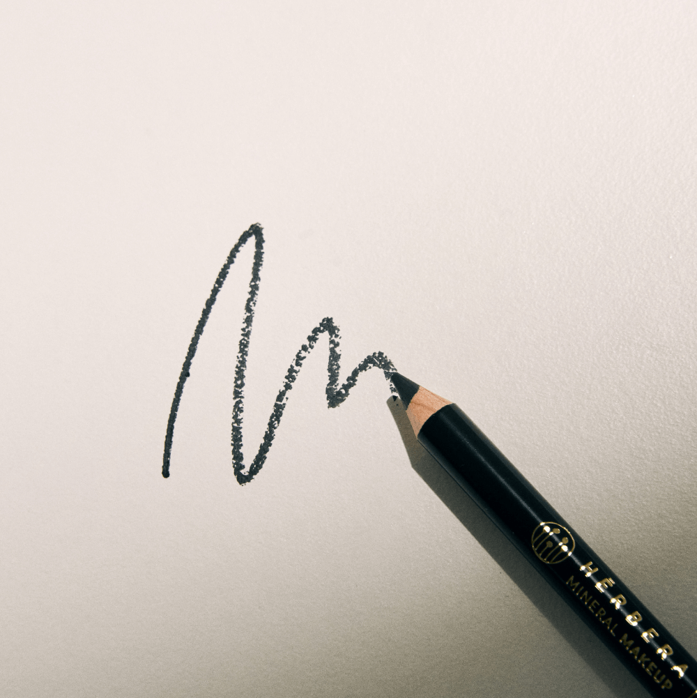 Lápiz de ojos 100% natural y vegano - Negro