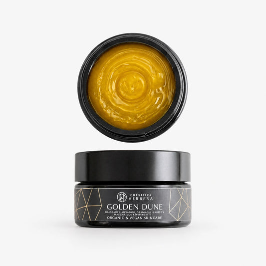 Bálsamo limpiador, desmaquillante y mascarilla nutritiva Golden Dune - 50ml