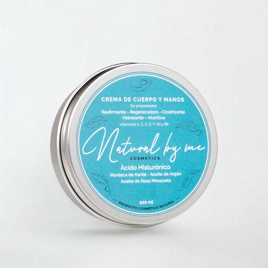 Crema de Cuerpo Natural – Hidratación y elasticidad intensa 200ml