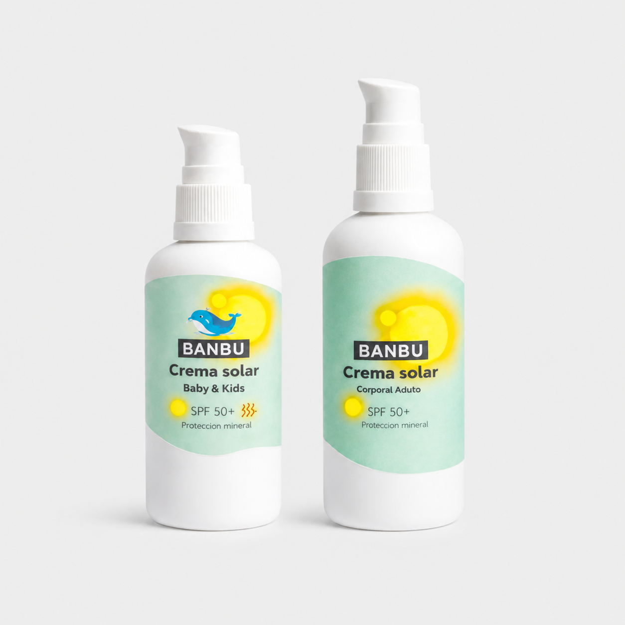 Pack DUO Solares SPF50 - Banbu