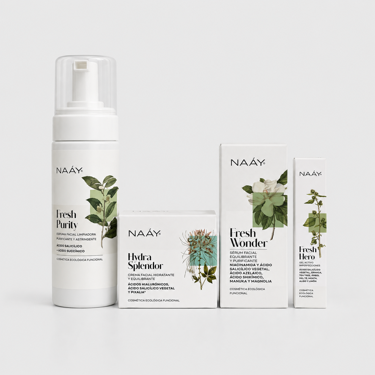 Pack cuidado natural para pieles grasas de NAAY