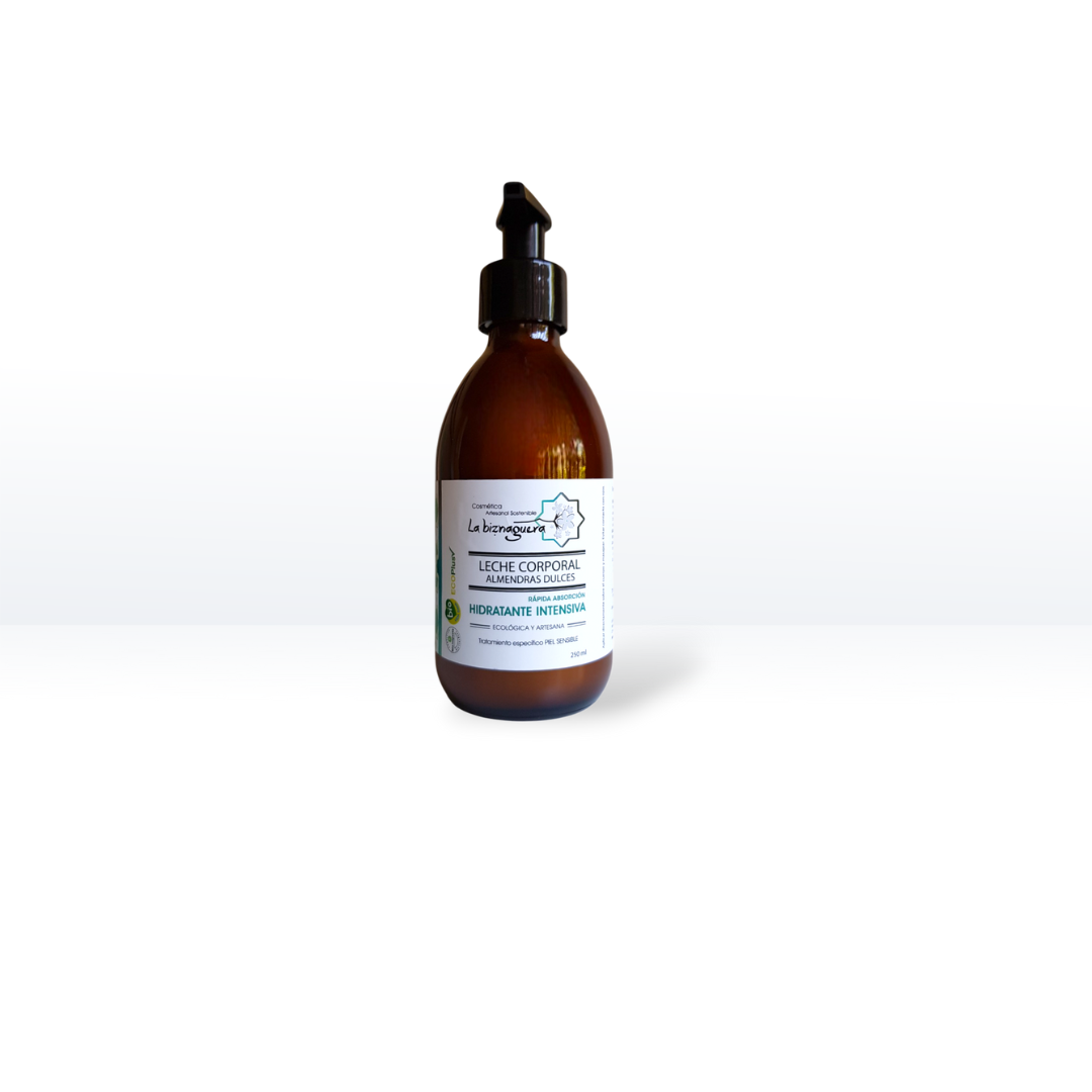 Leche corporal almendras dulces 250ml - La Biznaguera