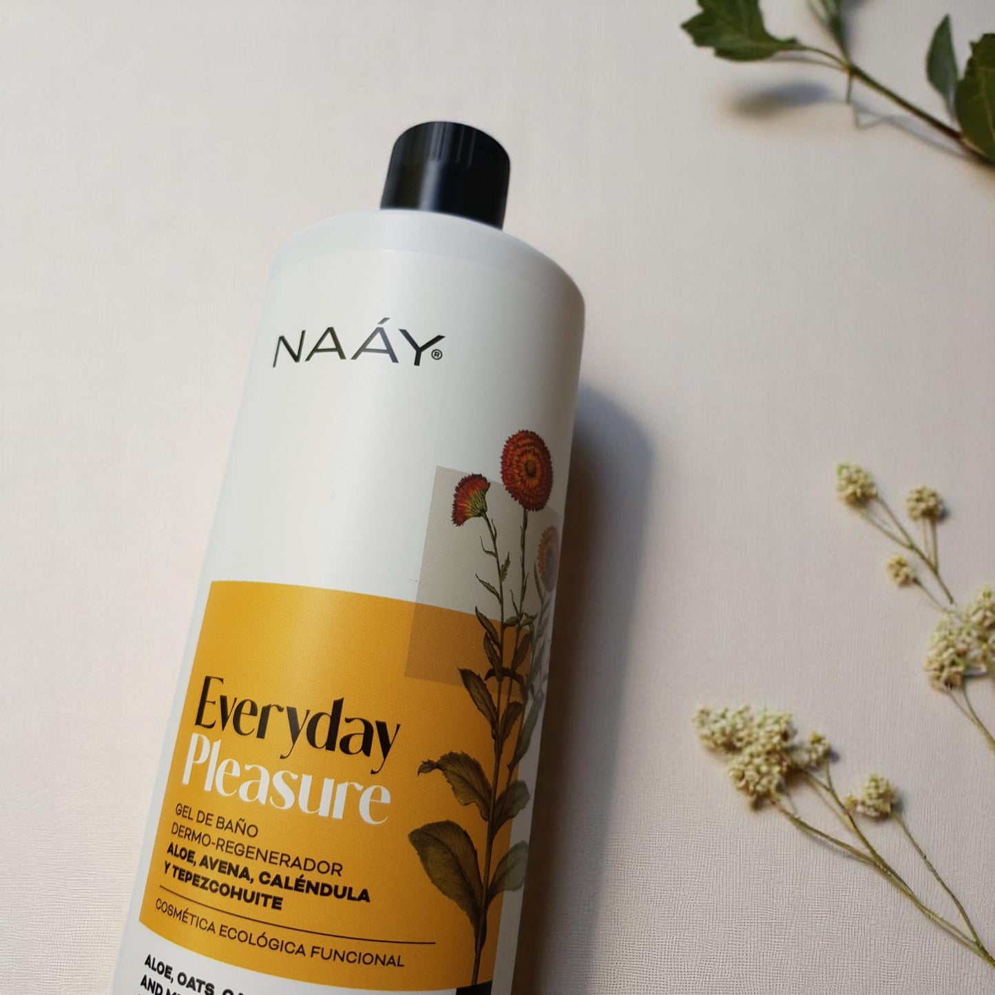 Gel de baño dermo-regenerador Everyday Pleasure 500ml - NAÁY