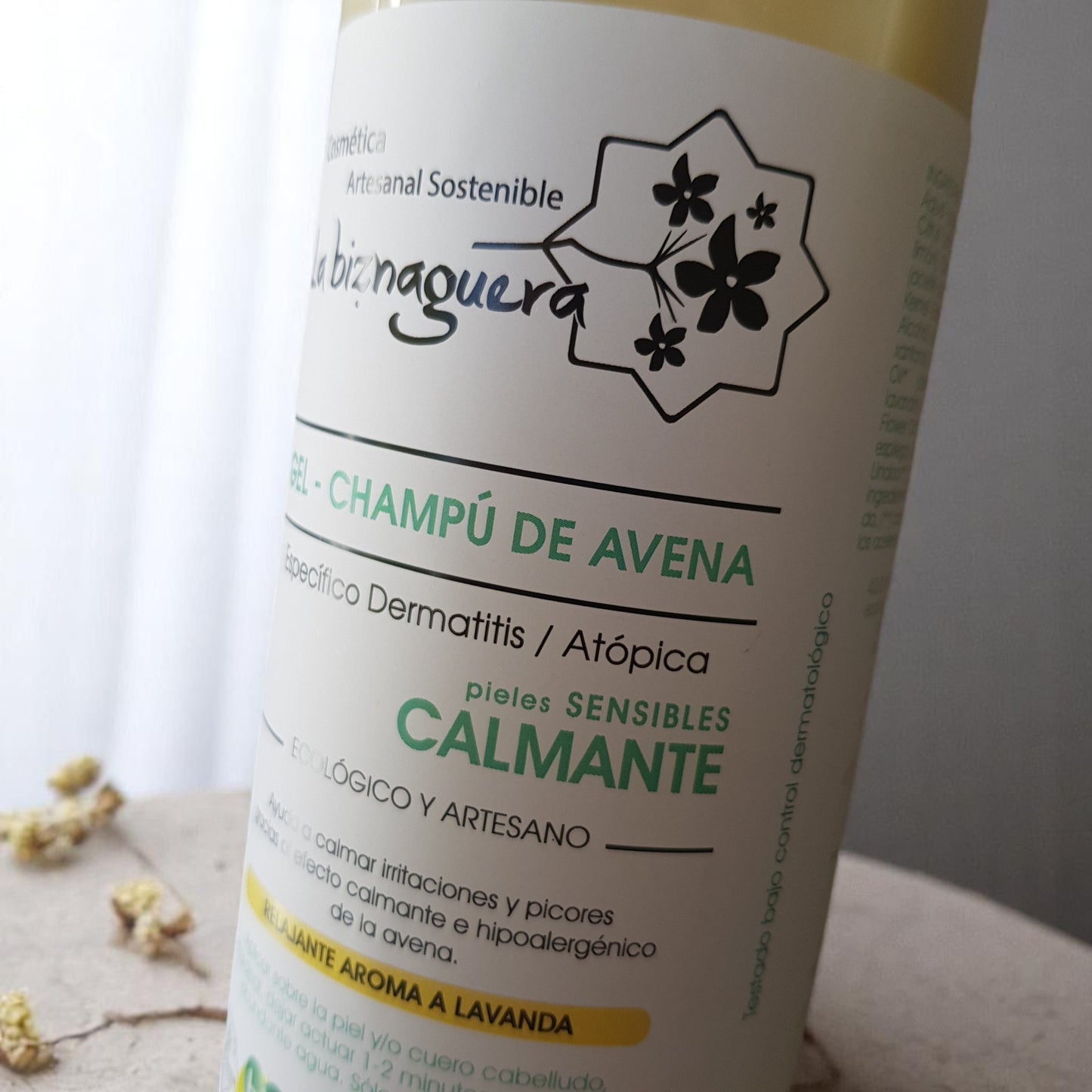 Gel-champú de avena 500ml