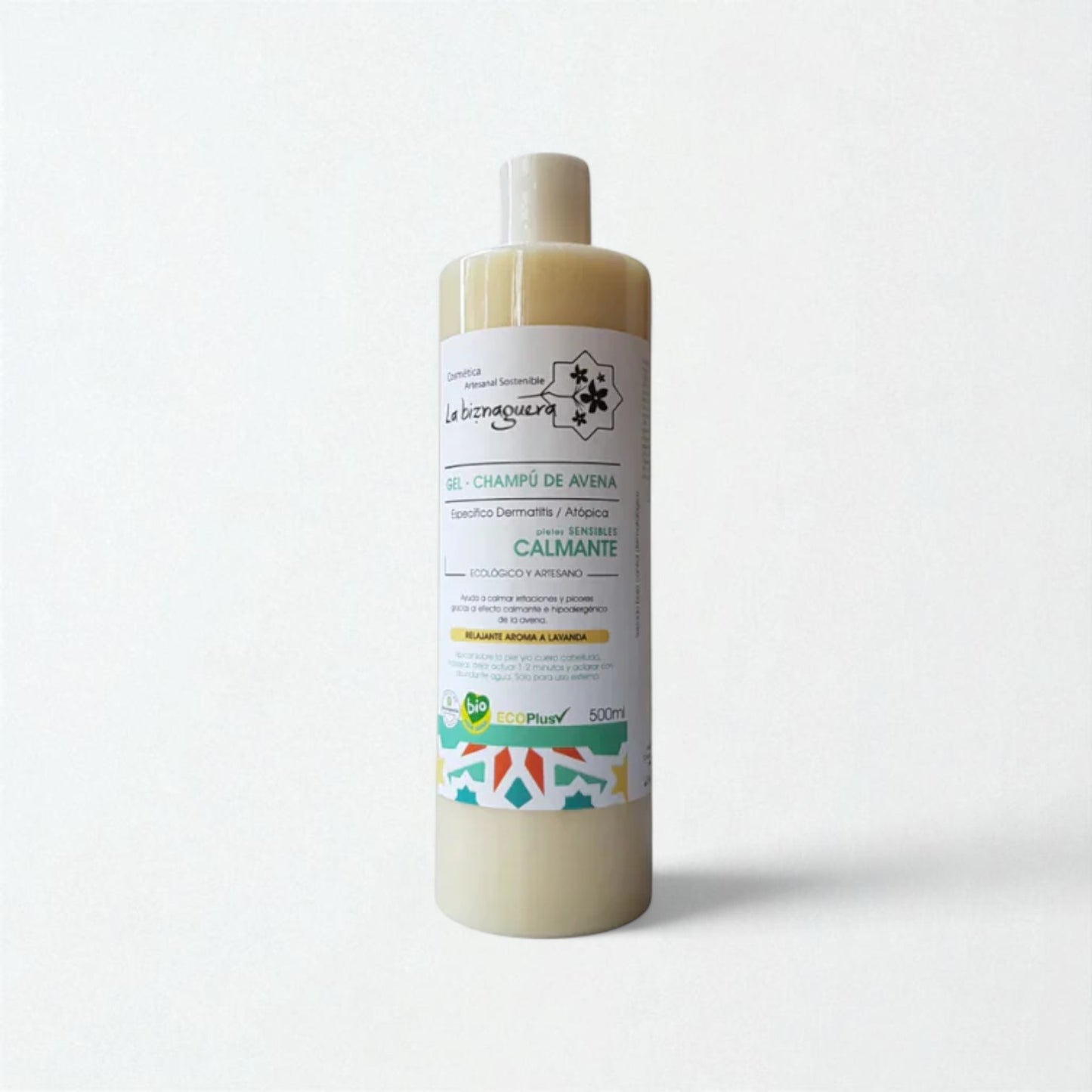 Gel-champú de avena 500ml