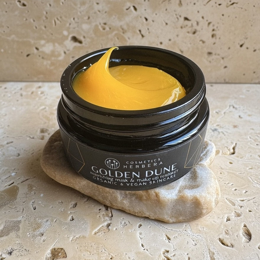 Bálsamo limpiador, desmaquillante y mascarilla nutritiva Golden Dune - 50ml