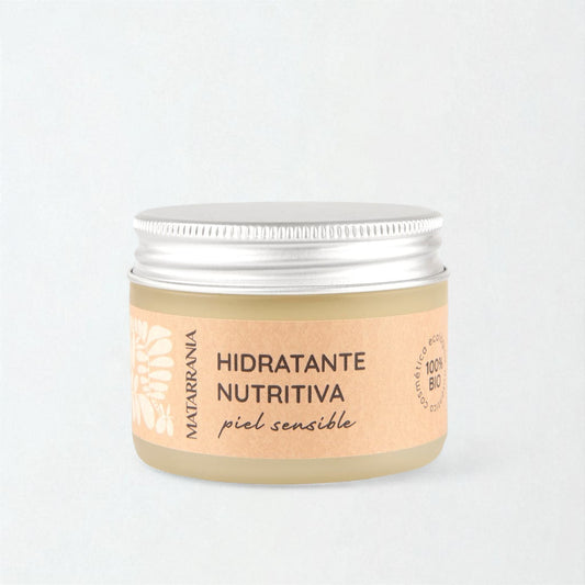 Hidratante nutritiva piel sensible 100% bio 30ml
