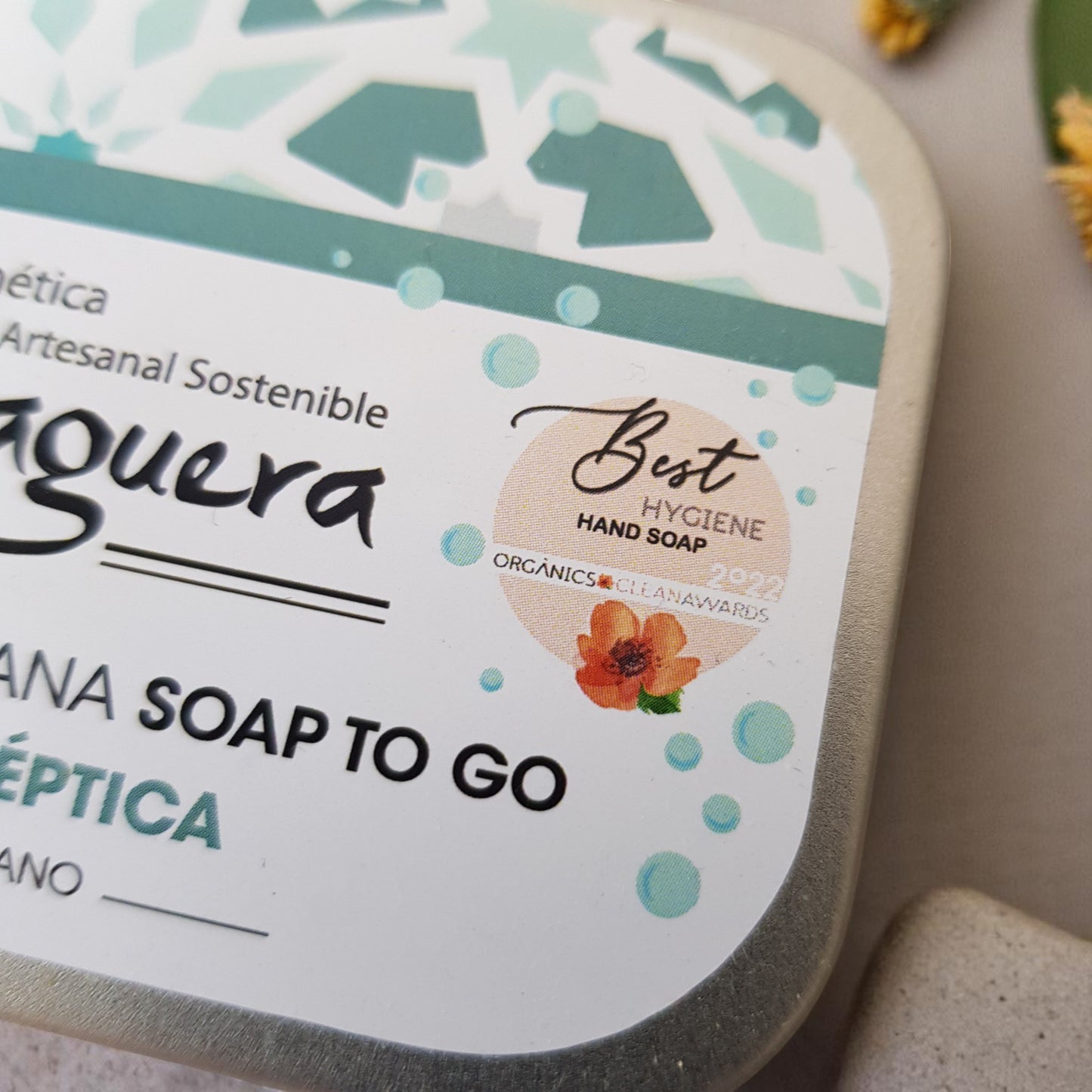 Jaboncitos mejorana "soap to go" 70g - La Biznaguera