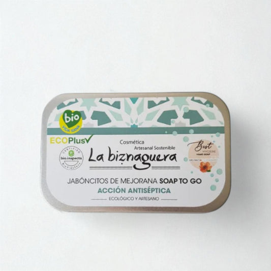 Jaboncitos mejorana "soap to go" 70g