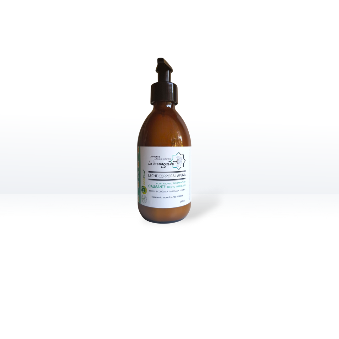 Leche corporal avena 250ml - La Biznaguera