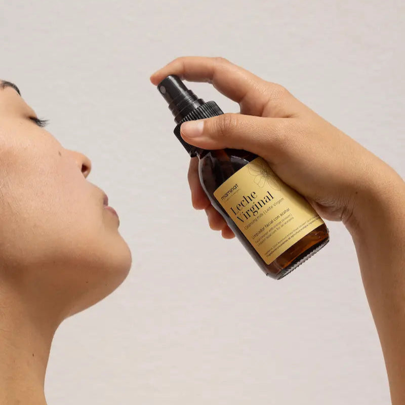 Leche Virginal 100ml – Limpiador facial con Azahar - Maminat