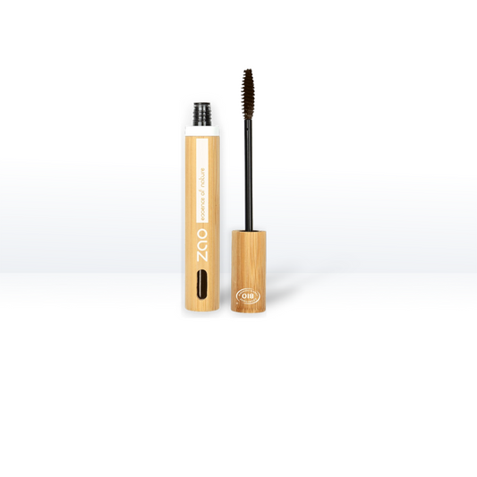 Máscara de pestañas ecológica 091 – marrón oscuro - Zao Make Up