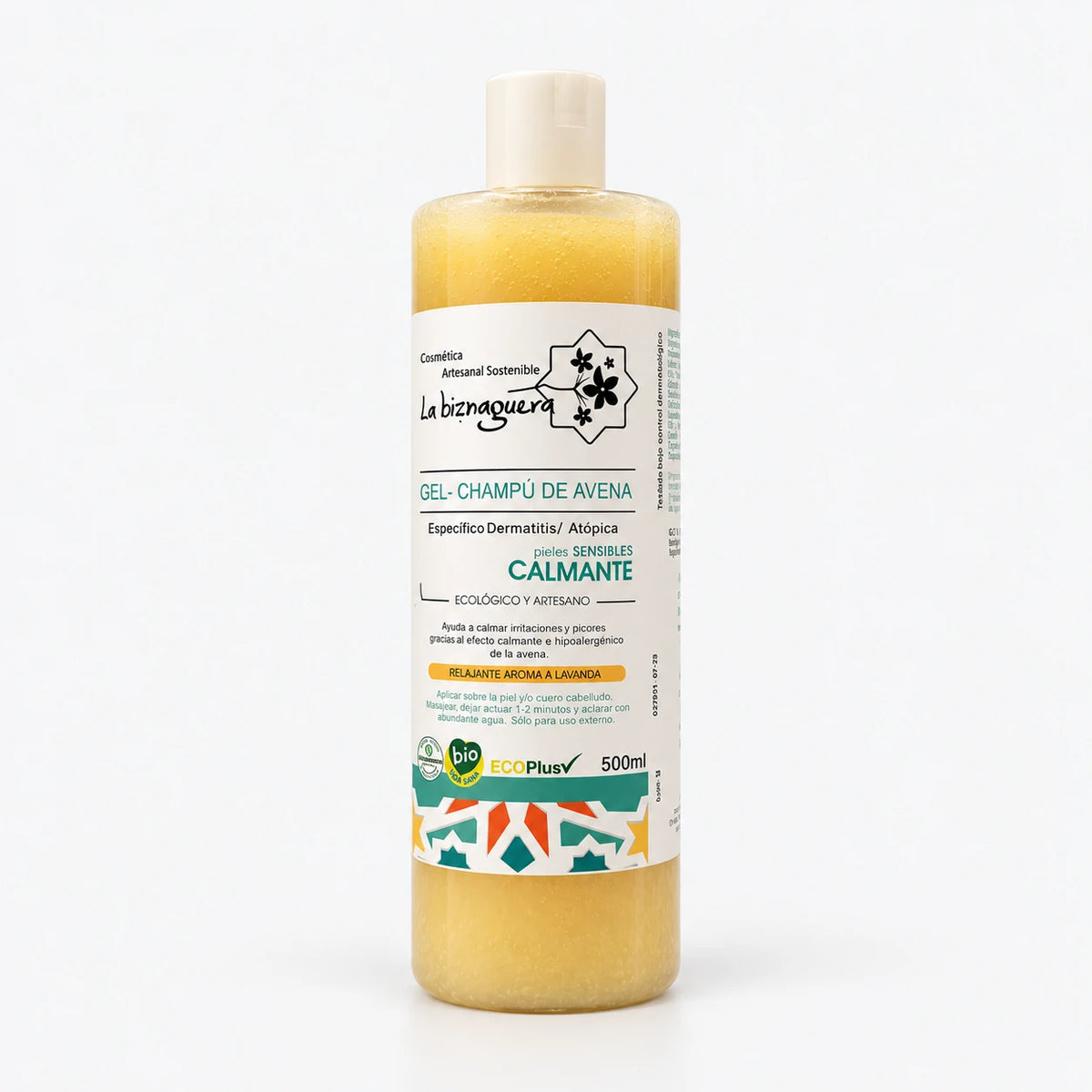 Gel-champú de avena 500ml