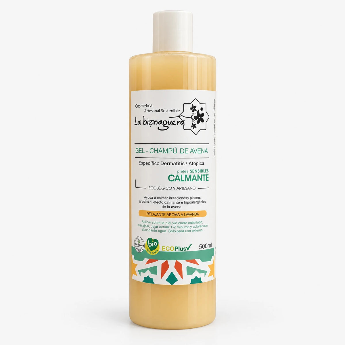 Gel-champú de avena 500ml