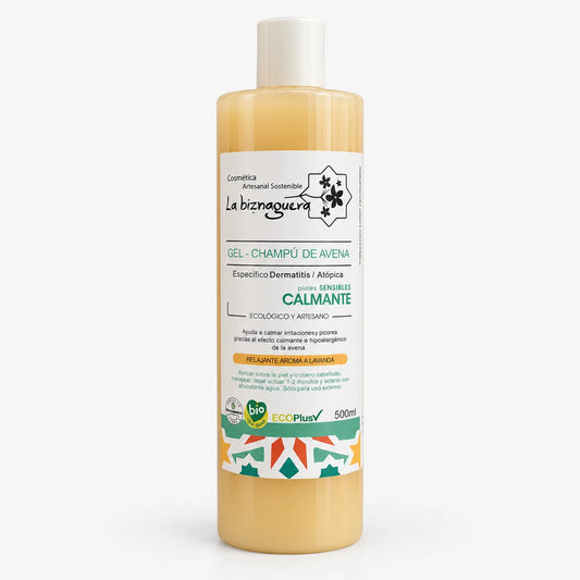 Gel-champú de avena 500ml