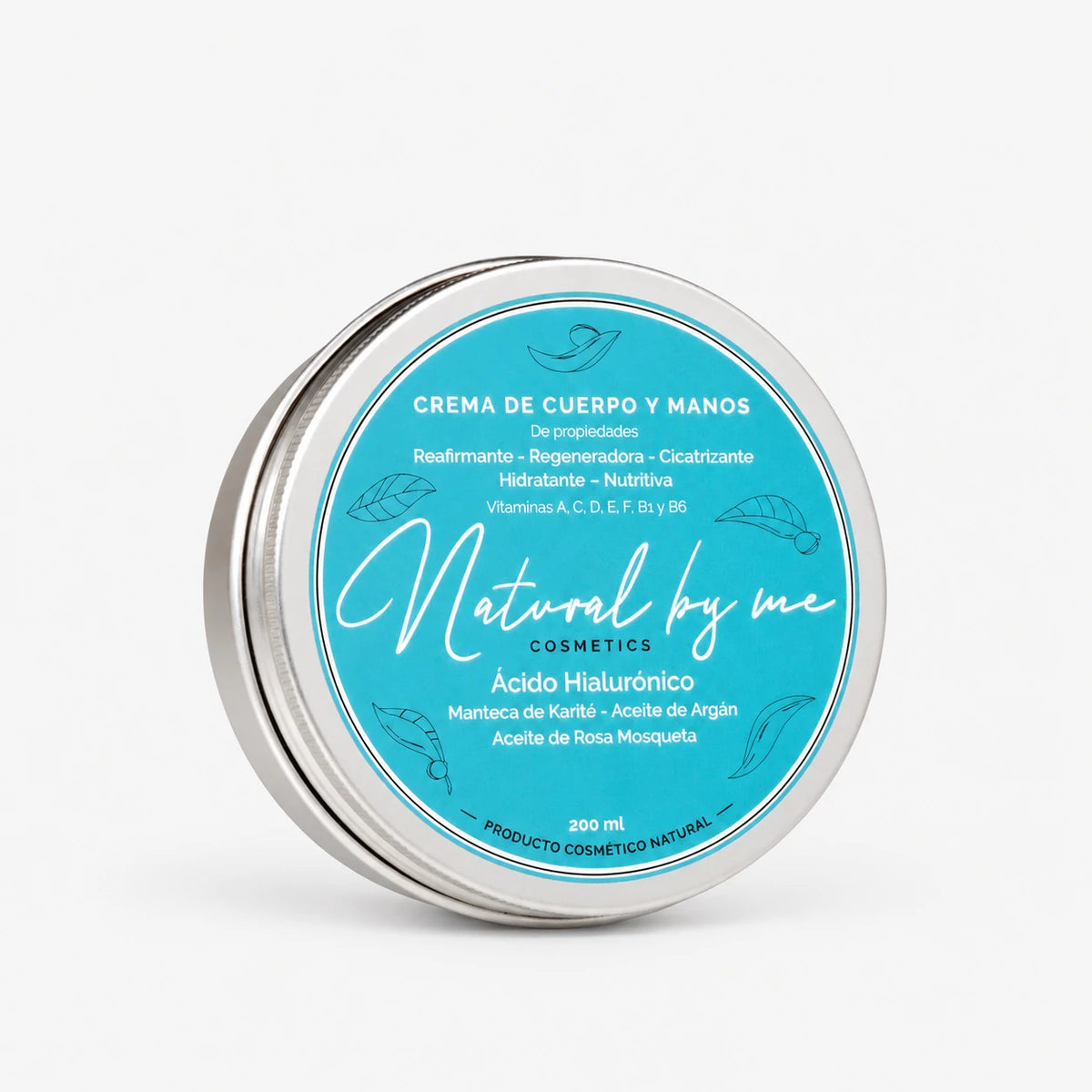 Crema de Cuerpo Natural – Hidratación y elasticidad intensa 200ml