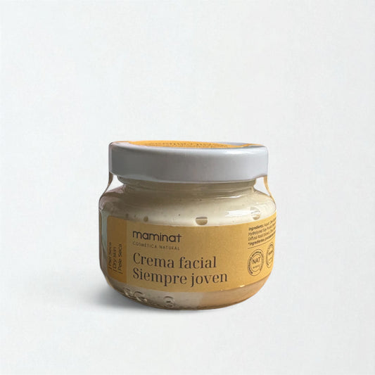 Crema Antiarrugas Natural Siempre Joven Piel Seca 60ml