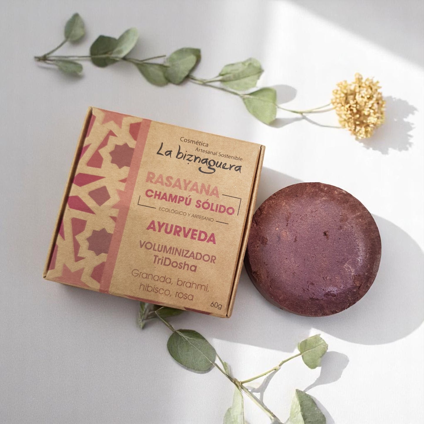Champú sólido Rasayana 60g
