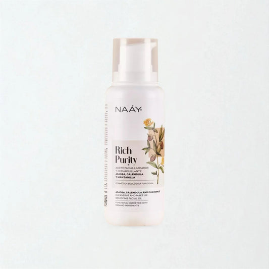 Aceite facial limpiador y desmaquillante Rich Purity 200ml