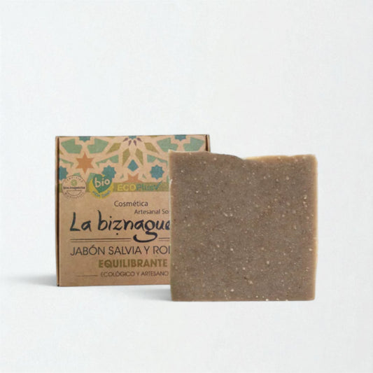 Jabón salvia y romero 100g