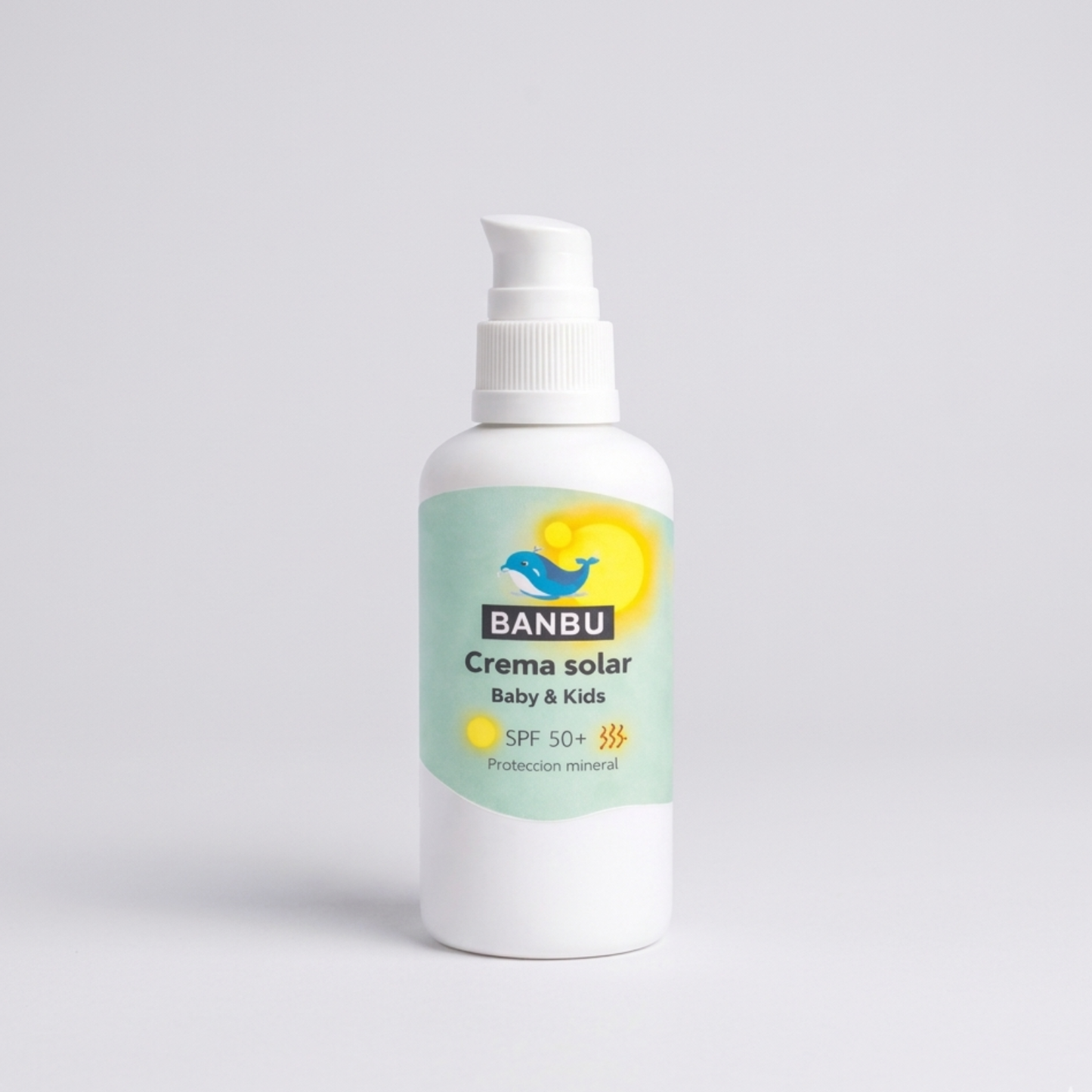 Crema solar para niños